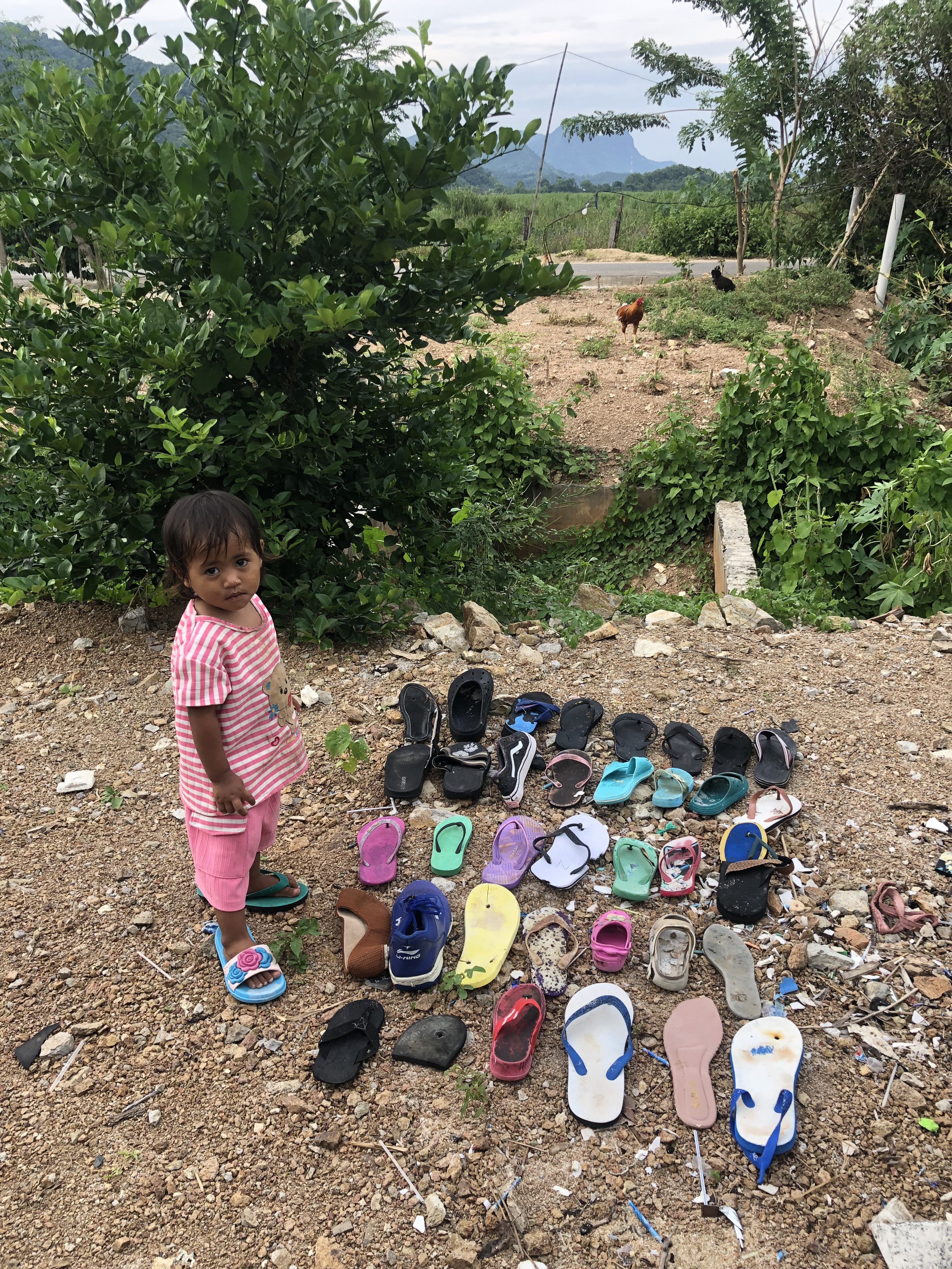Number of sandals we found in the cleanup