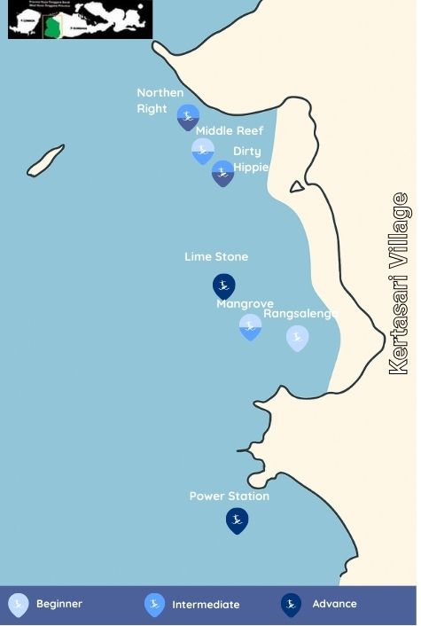 Wave location Kertasari